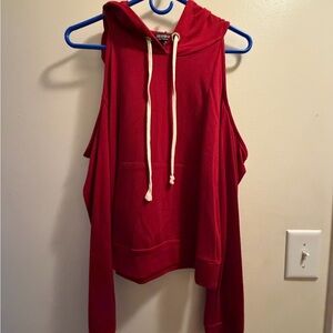 Fashion Nova Bold Red Hoodie